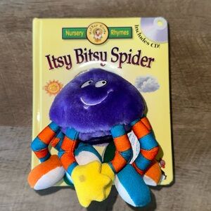 Mother Goose Nursery Rhymes 2002 with spider toy no CD